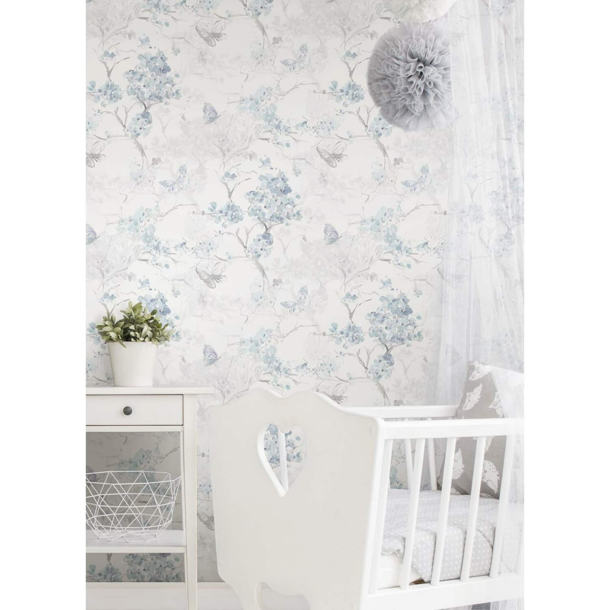 RoomMates Cherry Blossoms Peel & Stick Wallpaper